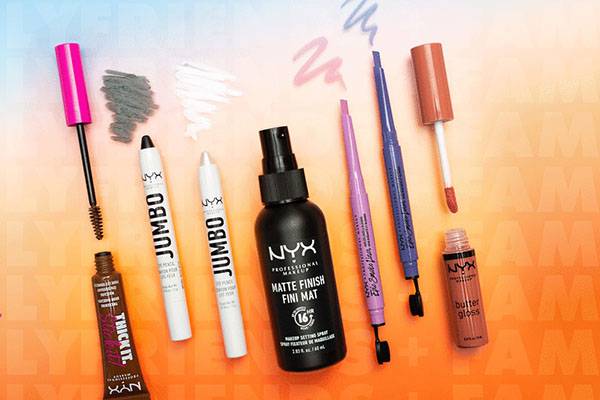NYX cosmetics美国官网全场商品无门槛7折促销，满$50送2件正装