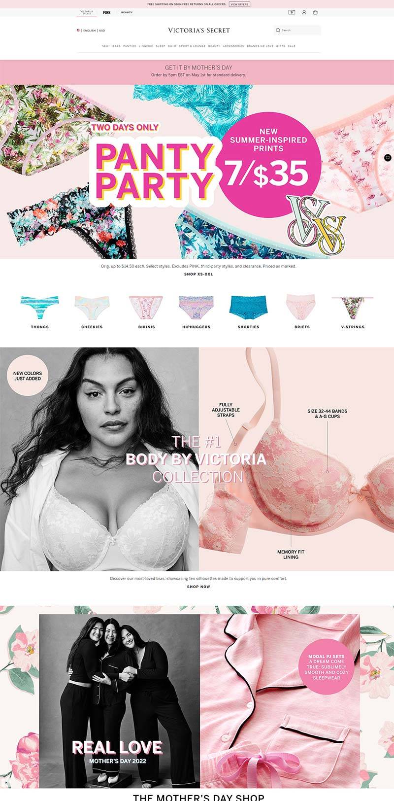 Victoria's Secret 维多利亚的秘密-美国时尚内衣品牌官网