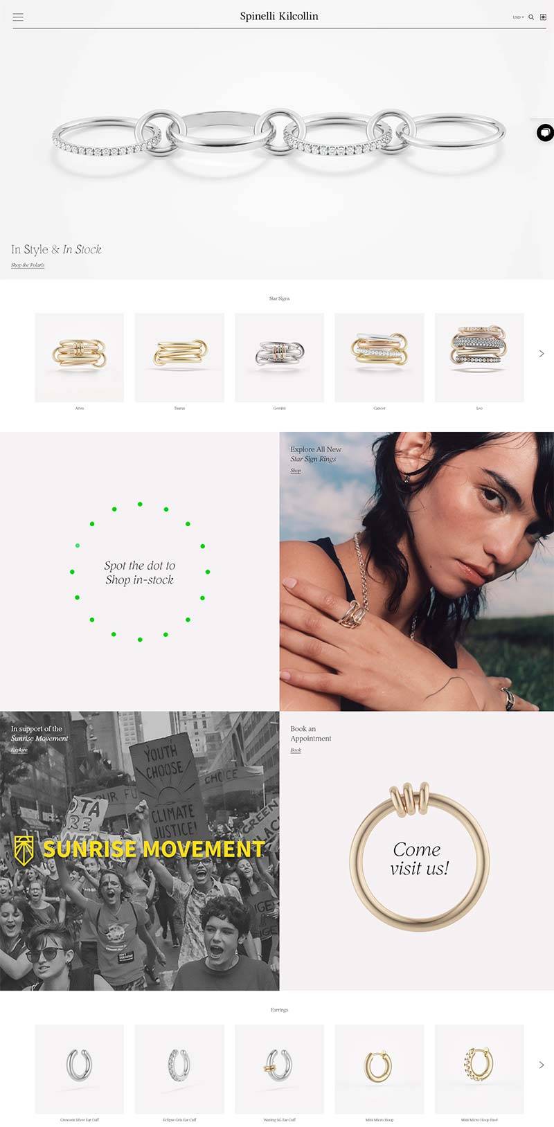 Spinelli Kilcollin 美国手工珠宝品牌购物网站