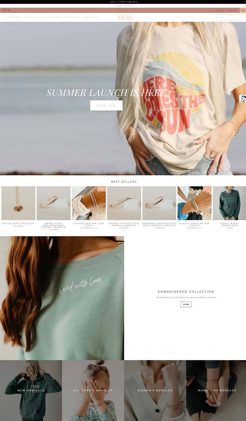 Mountain Moverz 美国珠宝服饰品牌购物网站