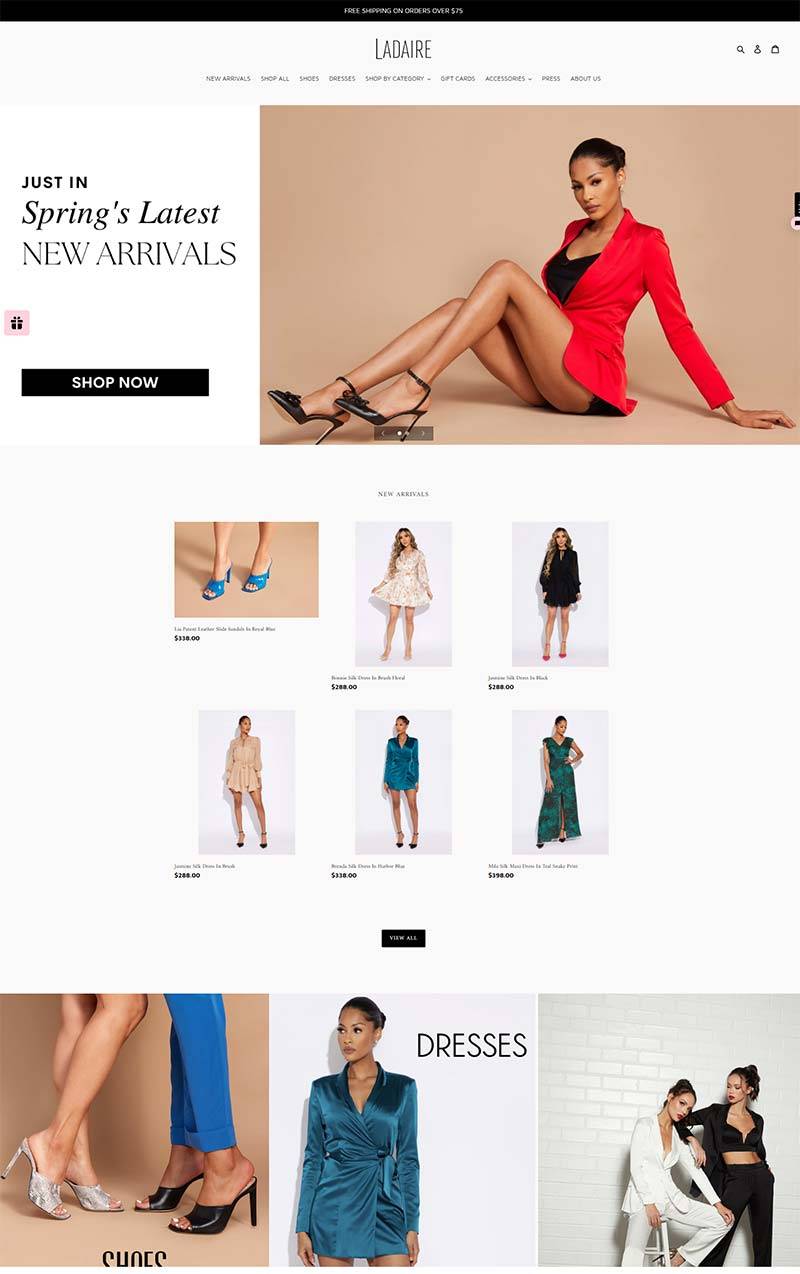 LADAIRE 美国高端设计师女装购物网站