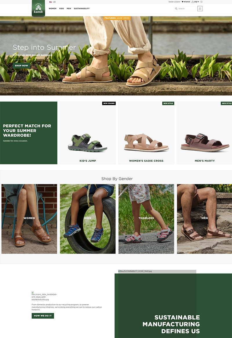 Kamik US 加拿大经典鞋履品牌美国官网