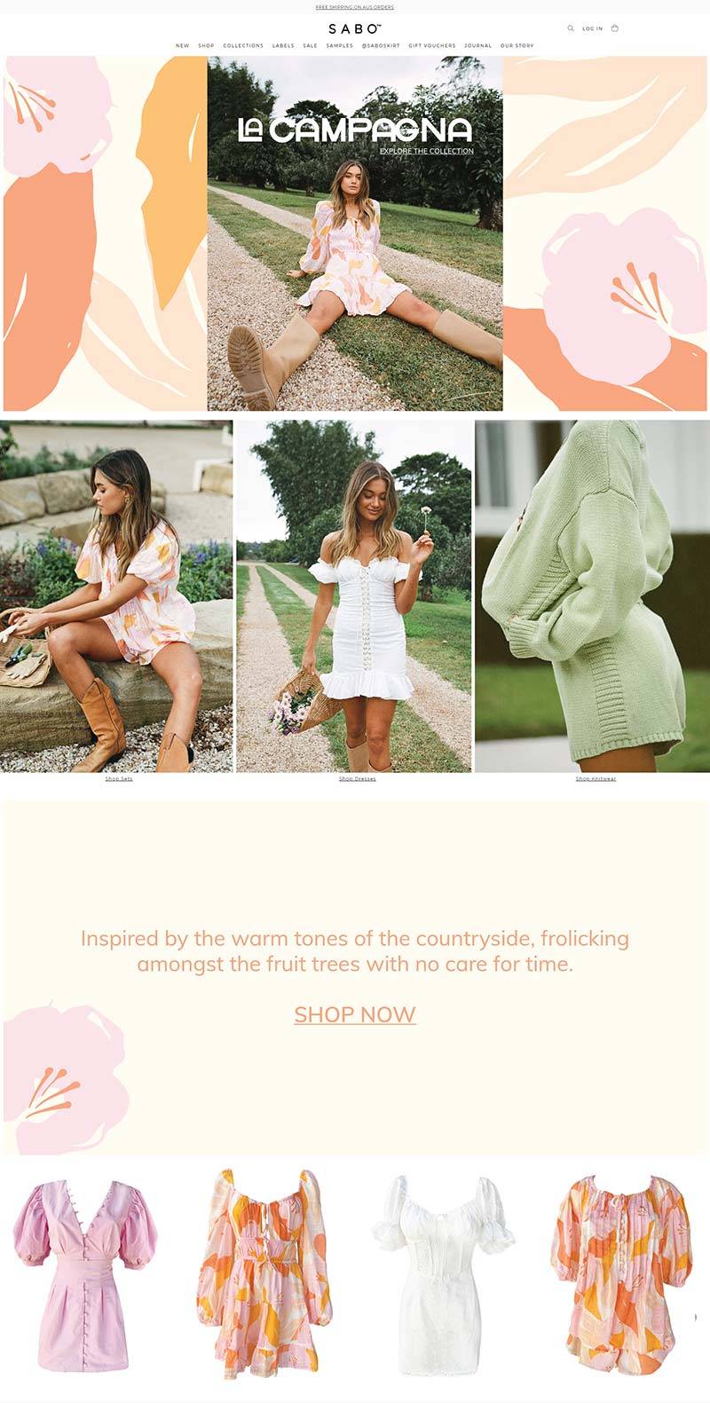 SABO SKIRT 澳洲原创设计女装品牌网站