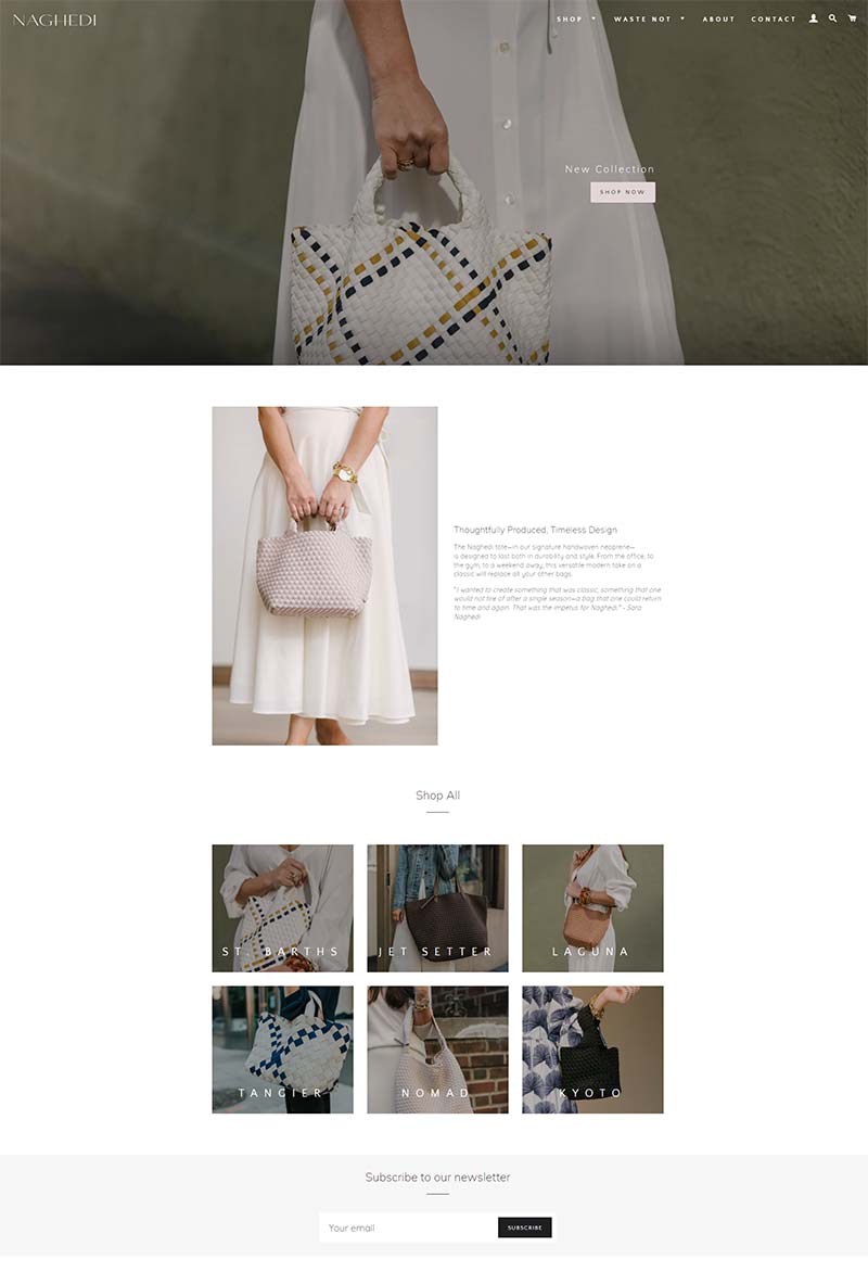 Naghedi NYC 美国经典手工女包品牌网站