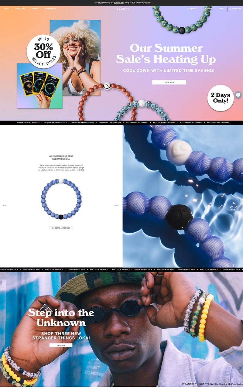 Lokai 美国个性珠宝品牌购物网站