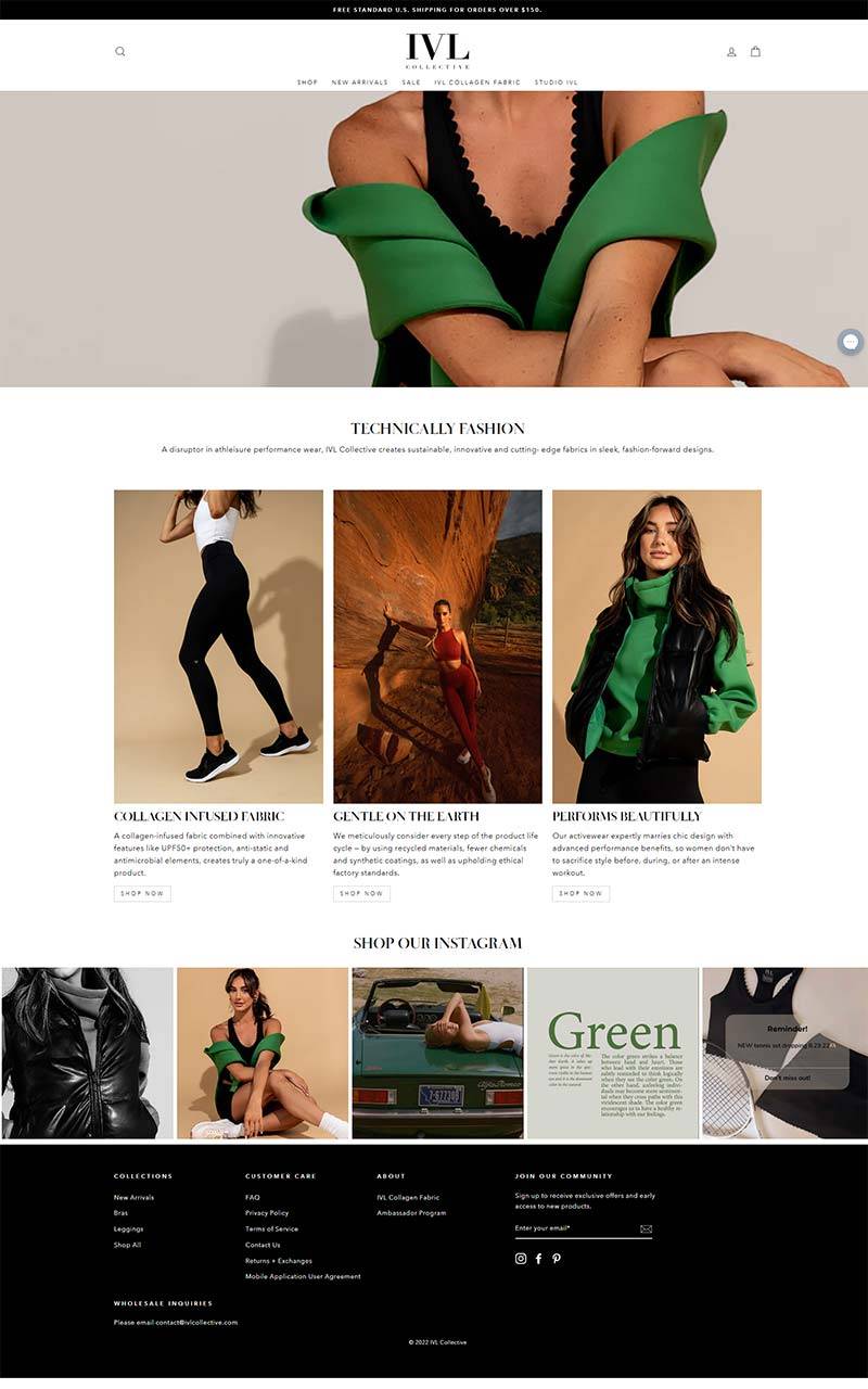 IVL COLLECTIVE 美国精品女性时装购物网站