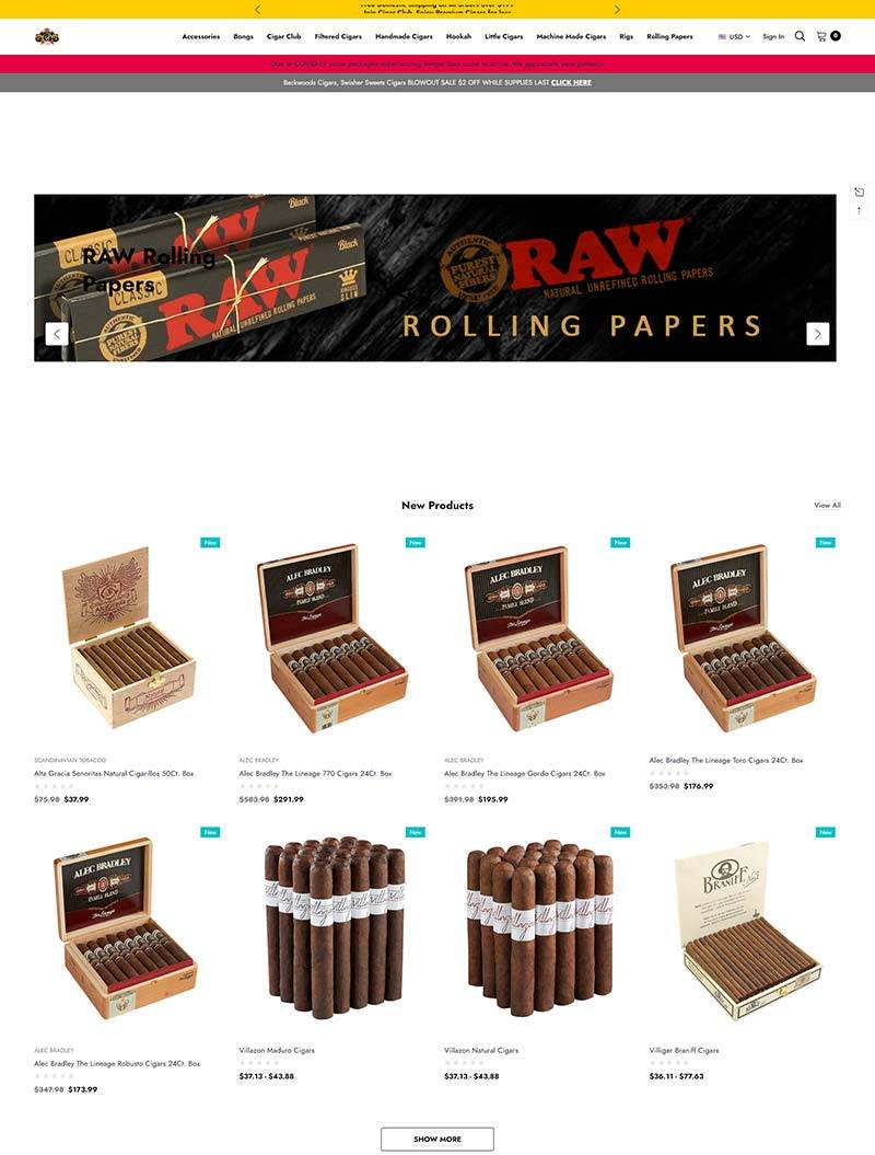 Buitrago Cigars 美国雪茄香烟专营网站