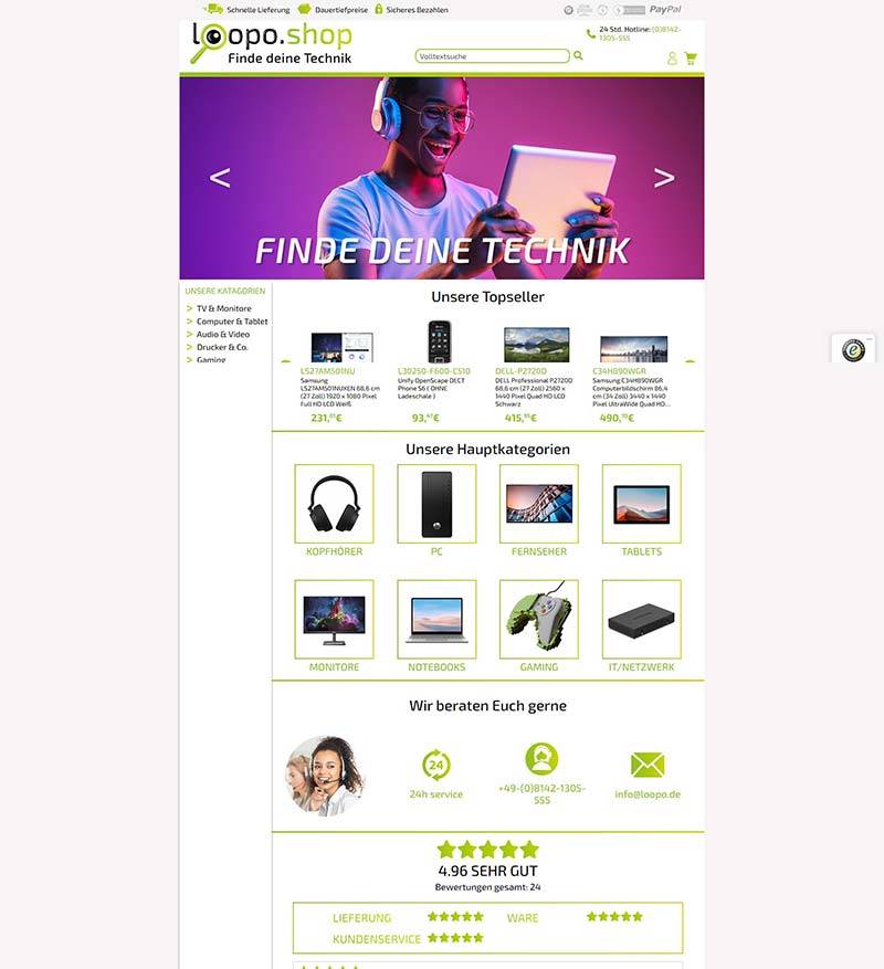 Loopo.de 德国电子产品购物网站
