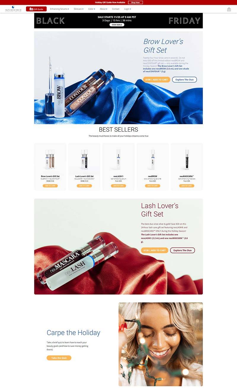 Skin Research Laboratories 美国科学护肤产品购物网站