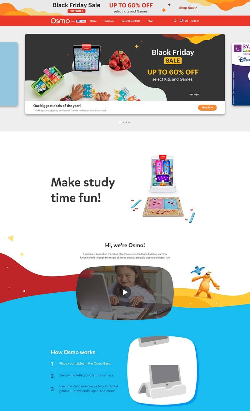 Play Osmo 美国儿童益智互动游戏购物网站