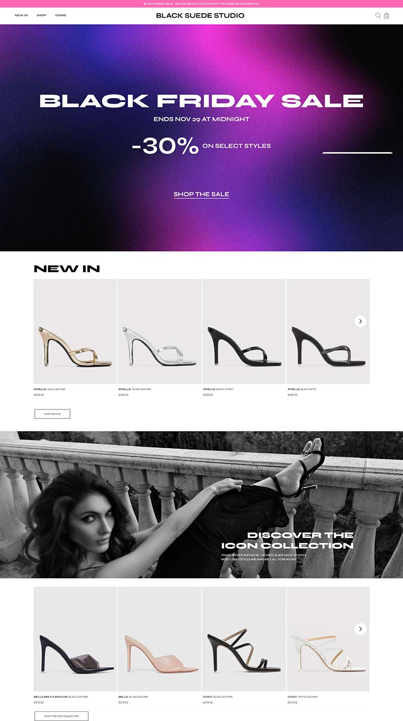 Black Suede Studio 美国女式高跟鞋品牌购物网站