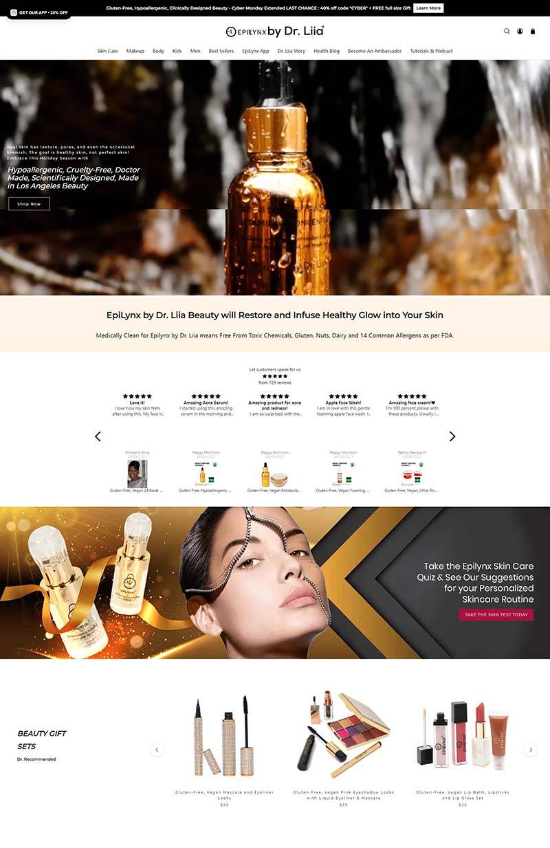 EpiLynx 美国皮肤清洁护理品牌购物网站