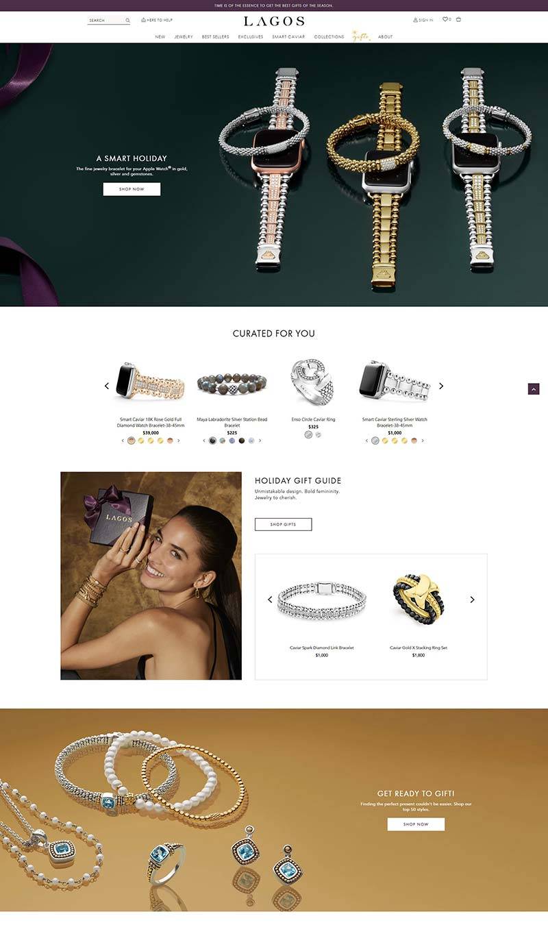 LAGOS 美国高级珠宝品牌购物网站