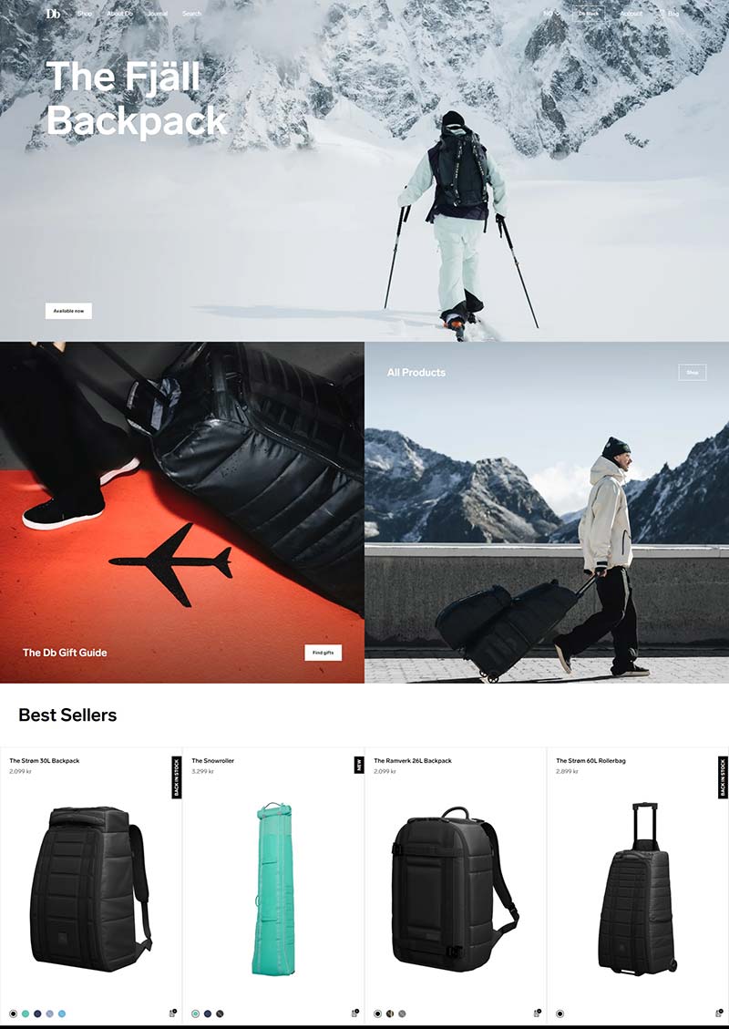 Db 挪威滑雪背包品牌购物网站
