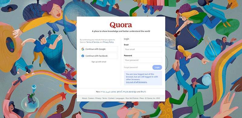 Quora 美国美国在线问答社区网站
