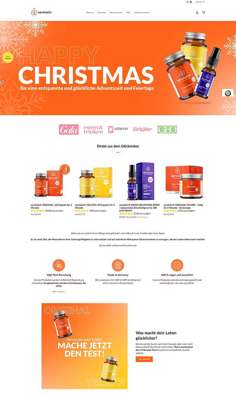 Serotalin 德国营养膳食补充剂购物网站