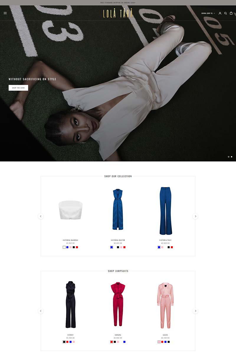 LOLA TARA 美国女式连身裤品牌购物网站