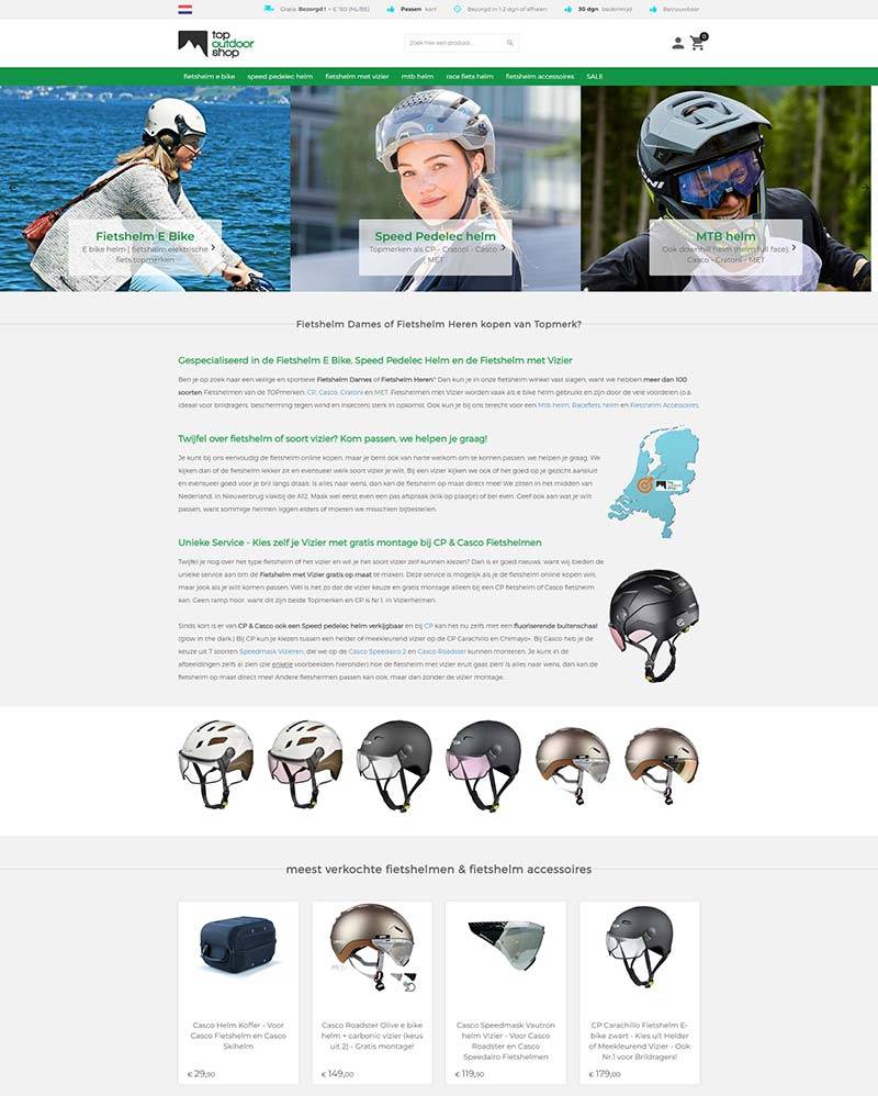 TopOutdoorShop 荷兰户外骑行头盔购物网站